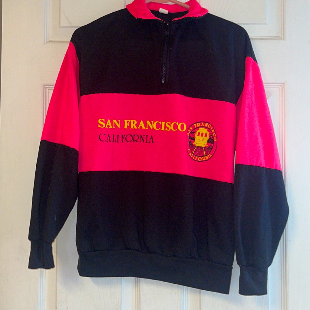 Vintage San Francisco, California Pull Over Sweatshirt